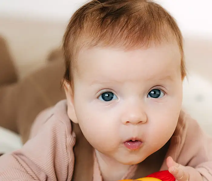 Baby looking at the Camera
